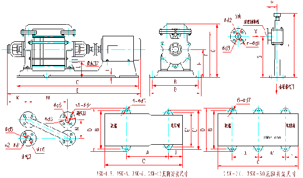 外形及安装尺寸图